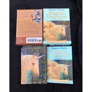 OOP Magical Unicorns Oracle Tarot Cards Doreen Virtue